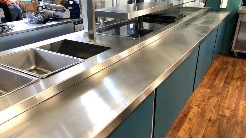 Kitchen design and installation for school — Waltons Academy, Grantham