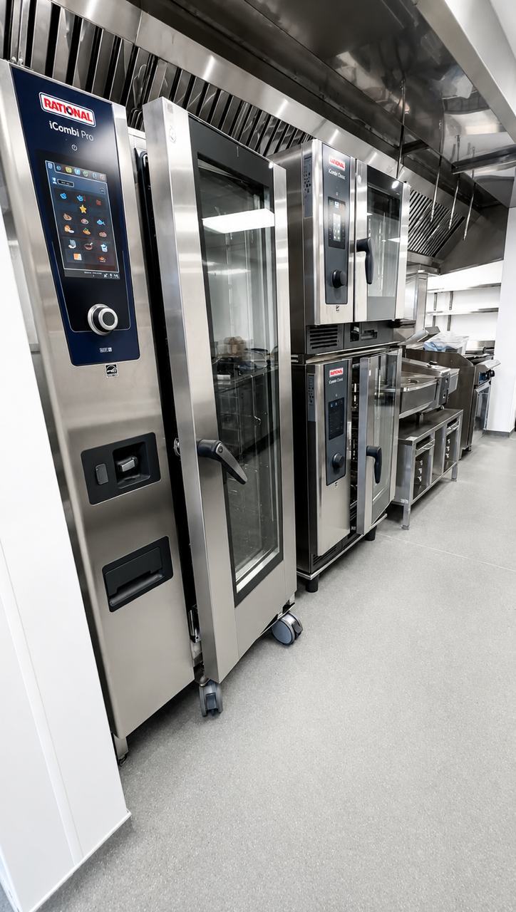 Rational iCombi Pro combination ovens installed at Games Workshop Nottingham by Castle Catering Engineers
