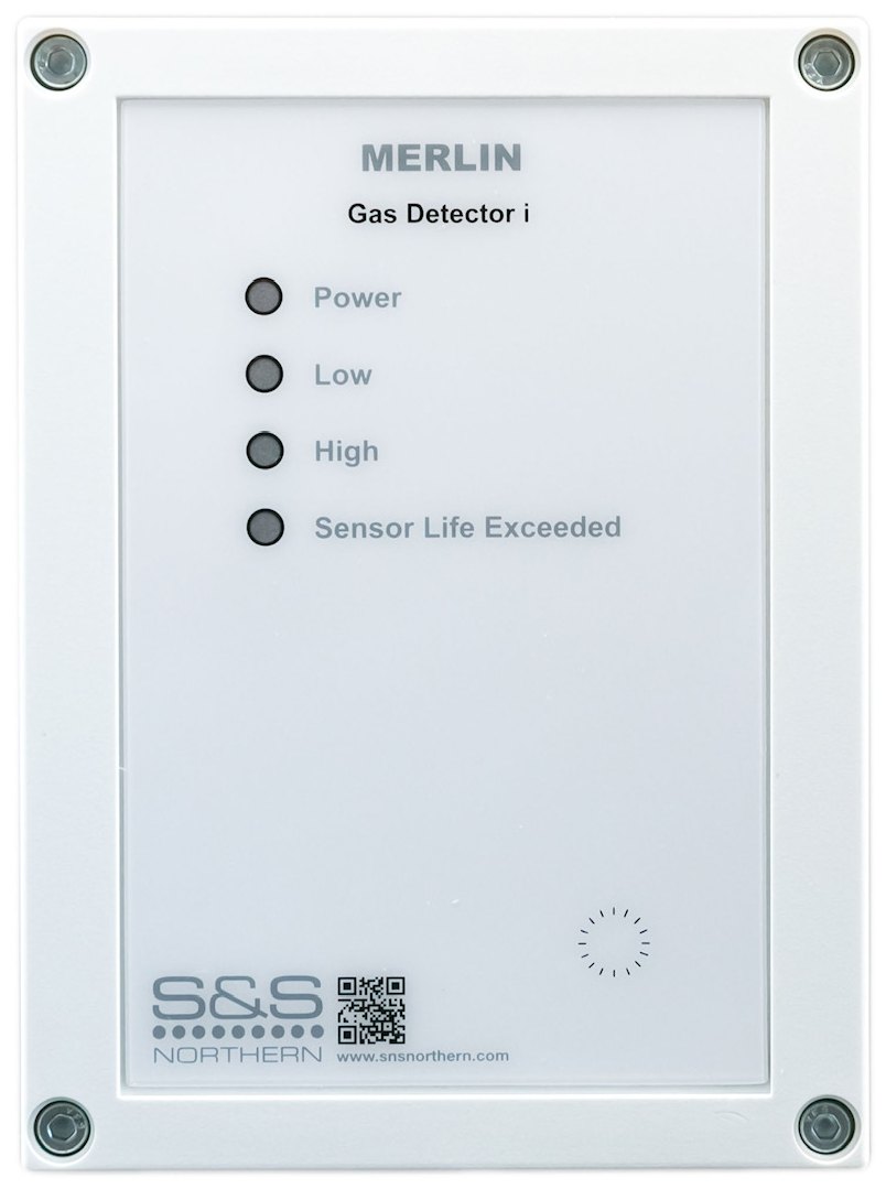 Merlin Gas Detector i — supplied and installed by Castle Catering Engineers, Gas Safe Licence 597490