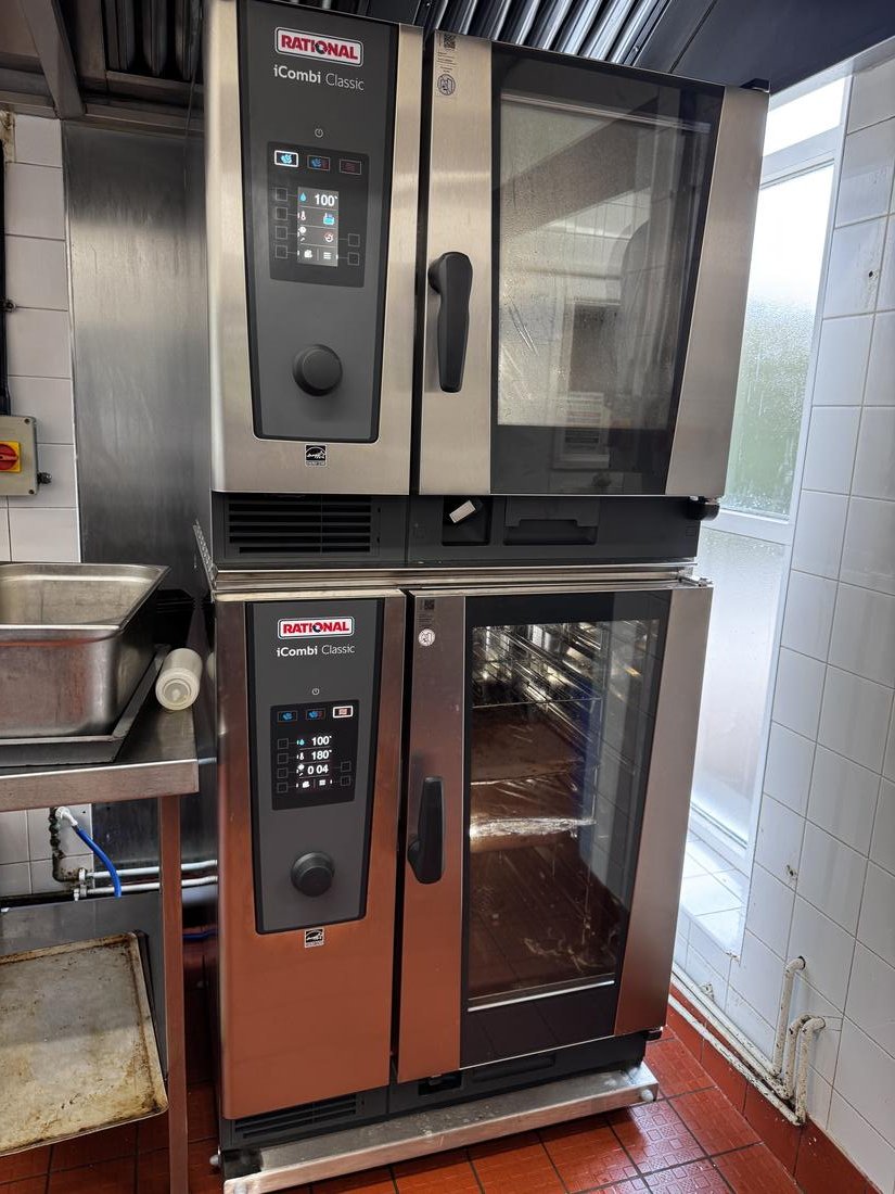 Rational iCombi Classic combination ovens installed by Castle Catering Engineers