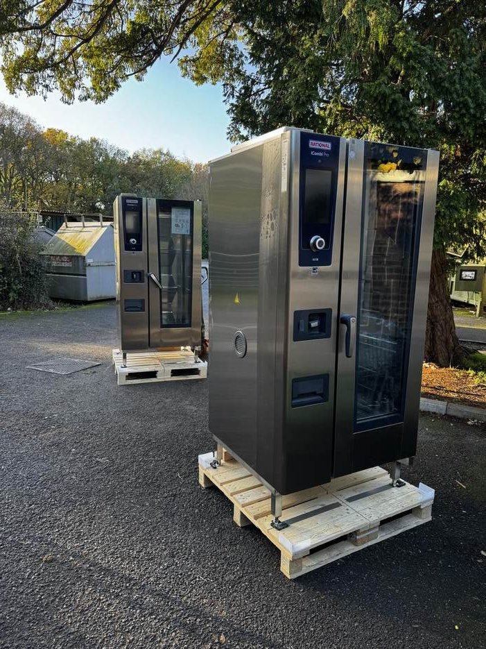 Rational iCombi Pro ovens delivered on site — ready for CCE installation